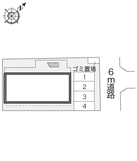 ★手数料０円★戸田市笹目４丁目 月極駐車場